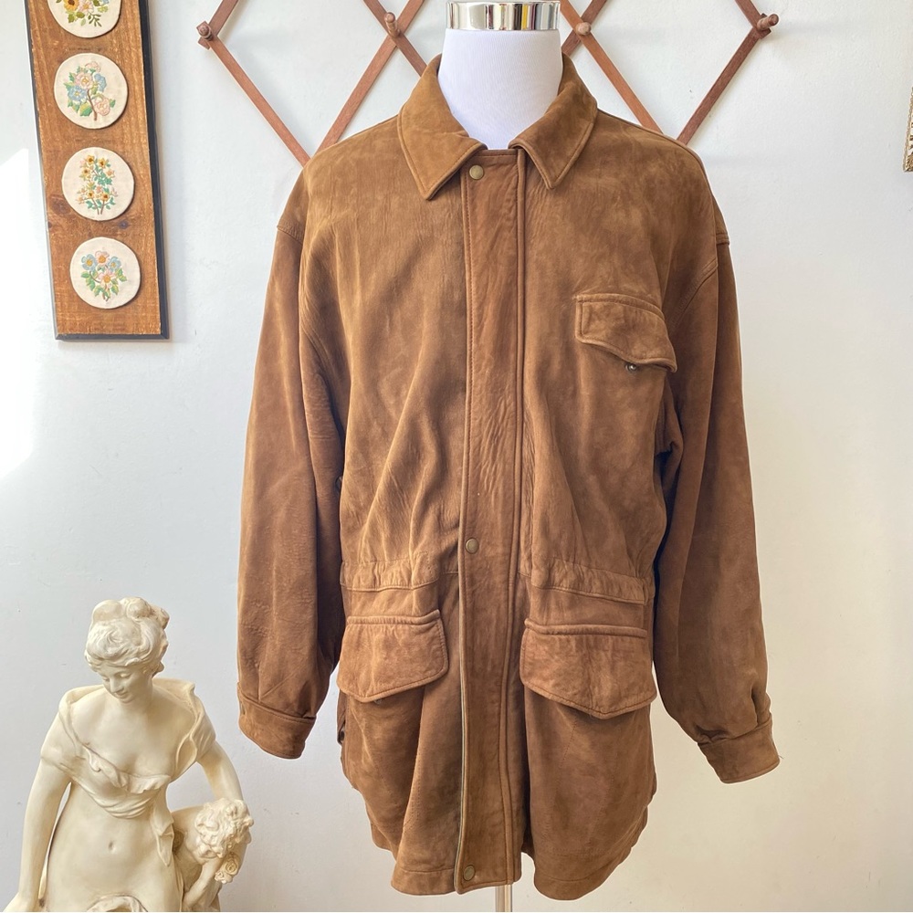Vintage Brown Men's Jacket
